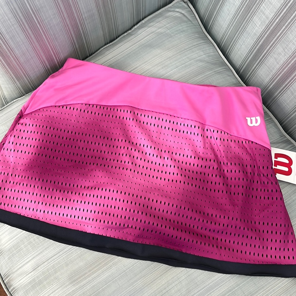 Wilson Pink and Gray Tennis Skort / sz Small /  NWT